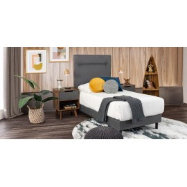 Cama Individual Dreams Life Gris