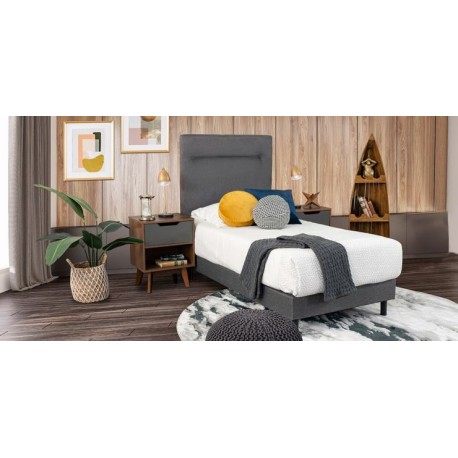 Cama Individual Dreams Life Gris