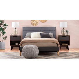 Cama King Size Dreams Life Gris