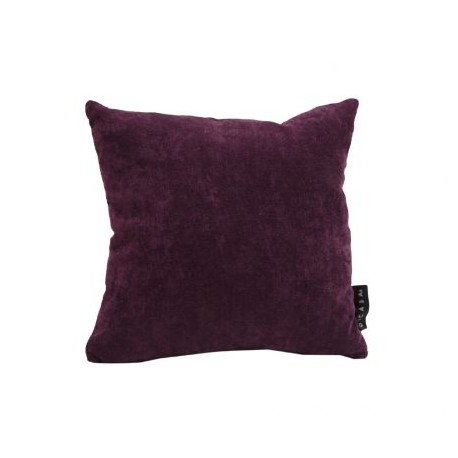 Cojín Decorativo Cuadrado Velvet Alfa Morado