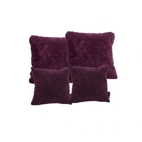 Set De 4 Cojines Velvet Alfa y Zita  Morado