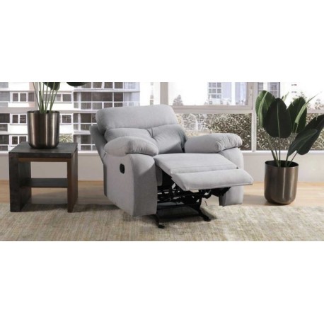 Sillón con Reclinable Toronto Gris