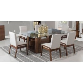 Comedor Rectangular Berlin New 220 cm Beige