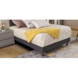 Base Cama Matrimonial Dreams Life Gris Oxford