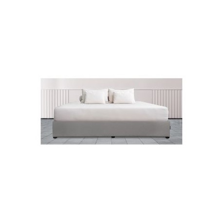 Base De Cama King Size Kuant  Gris